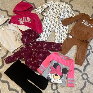 18 month set! Kate Quinn, Disney, Carters, Gap.